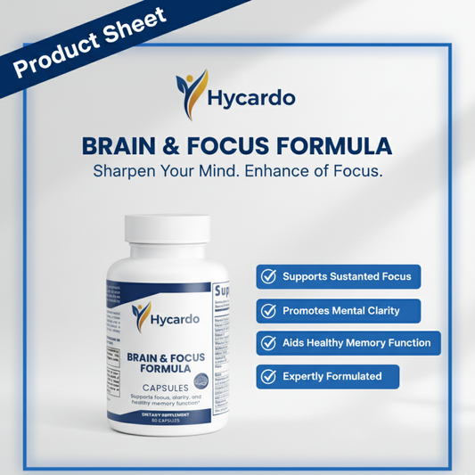 Hycardo Brain & Focus Formula Capsules